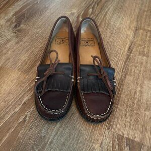 Lucky Brand Women's Brown and Burgundy Loafers